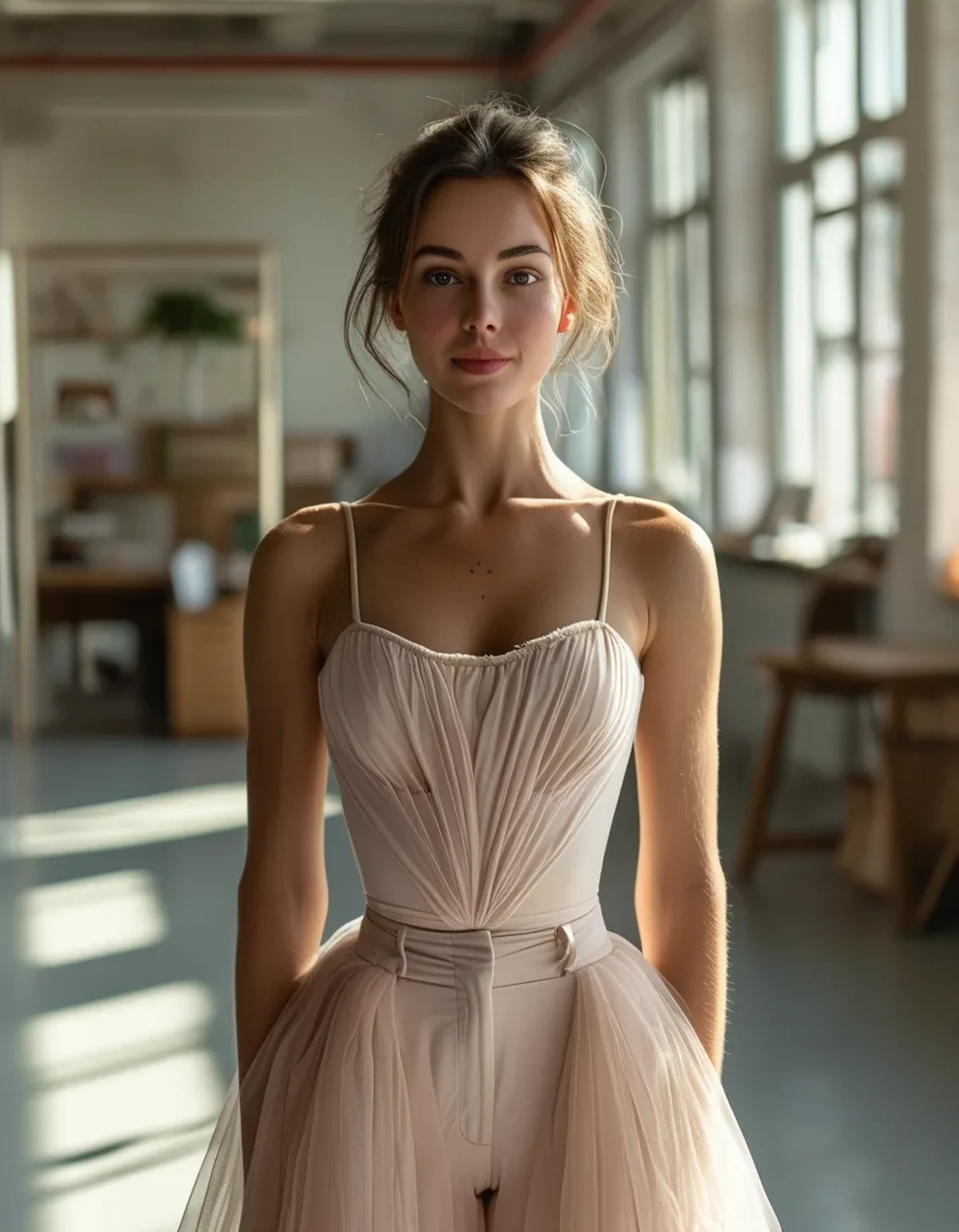 The Balletcore-for-Work Formula That Doesn't Read Costume