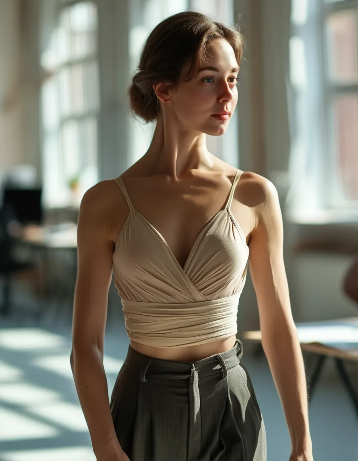 The Balletcore-for-Work Formula That Doesn't Read as Costume